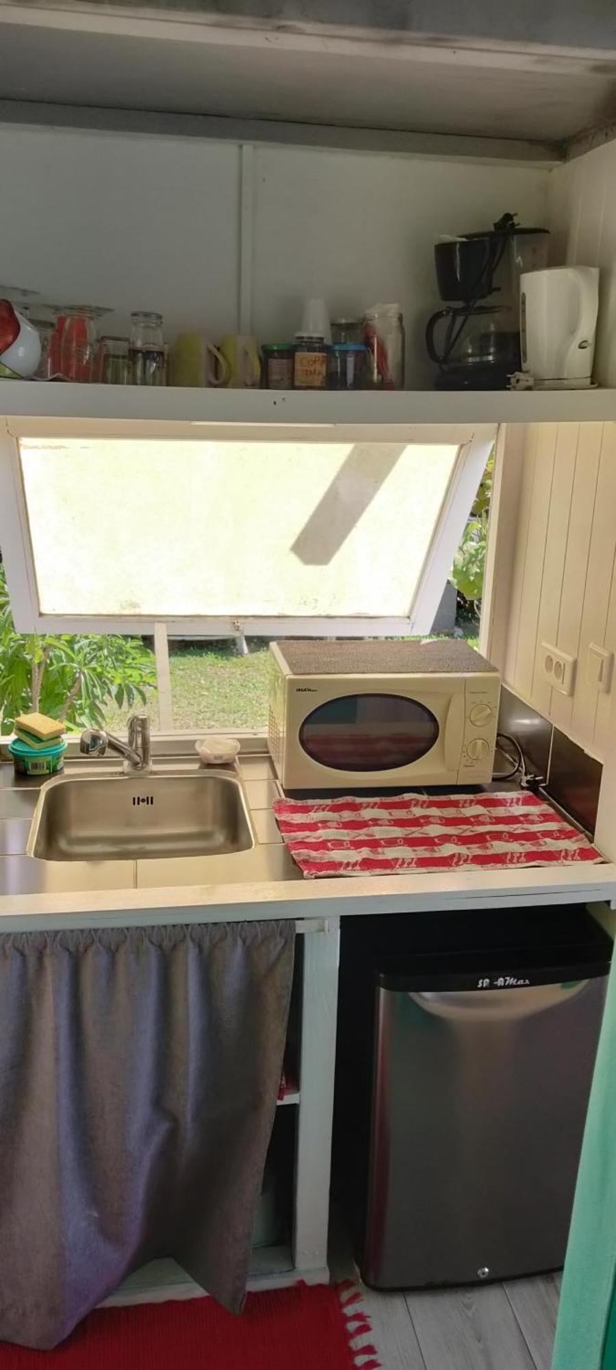 Bungalow Vue Lagon 180 Degre, La Maison Bleue 무레아 외부 사진